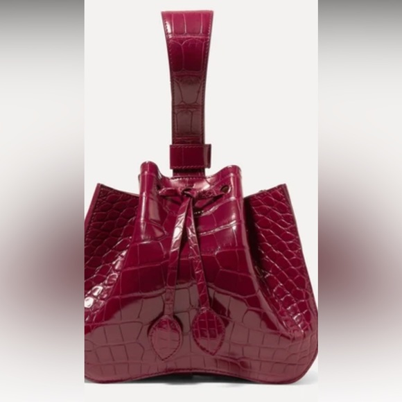 Azzedine Alaia Alligator rose Marie bag - Picture 2 of 14